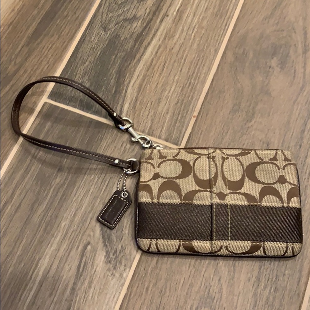 Coach wristlet